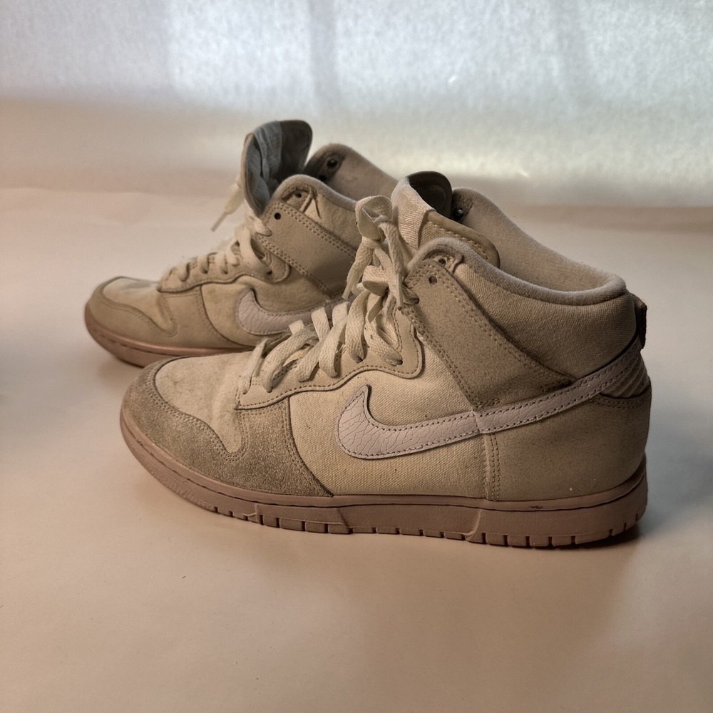 Nike Dunk Hi Retro PRM Shoes‎ Summit White Phantom DV0822-100 Men's Size 9